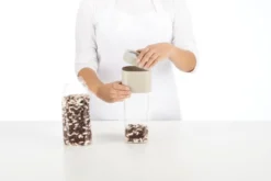 Lékué flip förvaringsburk stor, Beige