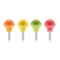 Lékué isglassformar 4 delar, Mixad, lollipop