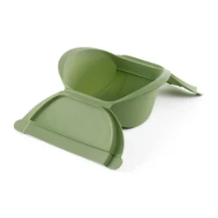 Lékué ångkokare, Grön, stor, 4-pack