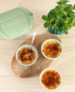 Lékué ångkokare, Grön, stor, 2-pack