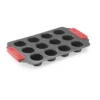 Lékué non stick mini muffinsform 12 st, Röd