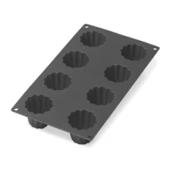 Lékué silikonform canelé bordelais 8 st, Svart