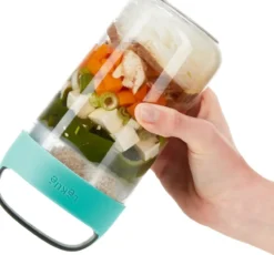 Lékué To Go burk 0,6 L, Turkos