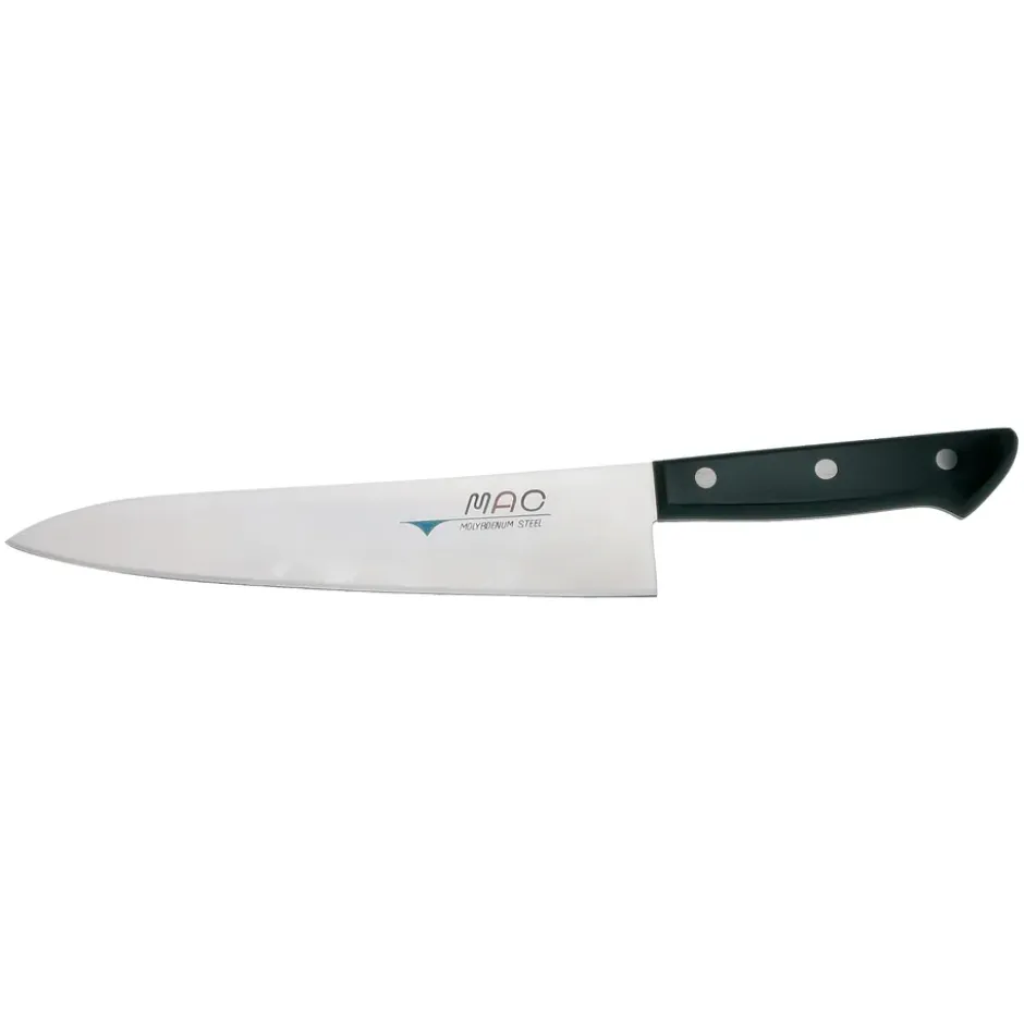 Mac Universalkniv Chef trähandtag 21 cm, Svart