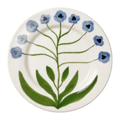 Madelen Möllard Pansy salladstallrik, Blue, 22 cm