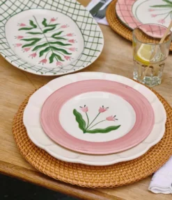 Madelen Möllard Tulip salladstallrik, Pink, 22 cm