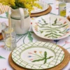 Madelen Möllard Tulip tallrik, Green, 28 cm