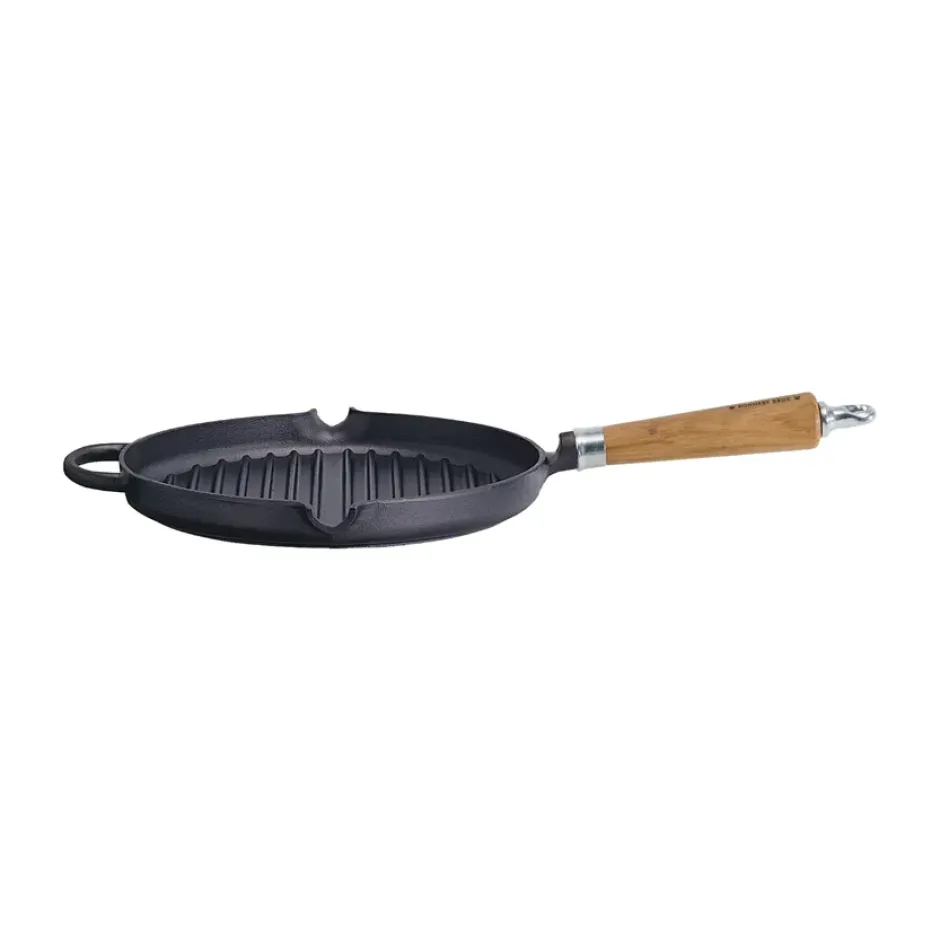 Maestro grillpanna, Ø28 cm med ekhandtag