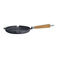 Maestro grillpanna, Ø25 cm med ekhandtag
