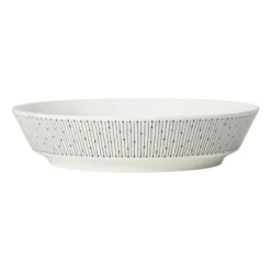Mainio Sarastus djup tallrik Ø23 cm, Svart-vit