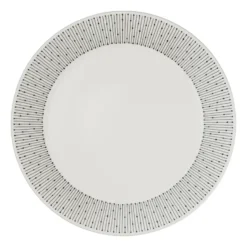 Mainio Sarastus tallrik Ø25 cm, Svart-vit