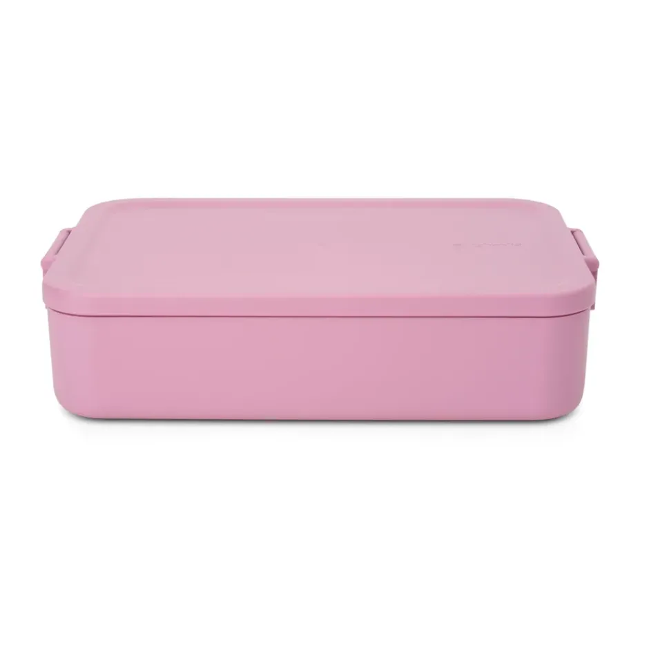 Make & Take bento matlåda stor 2 L, Lilac Pink