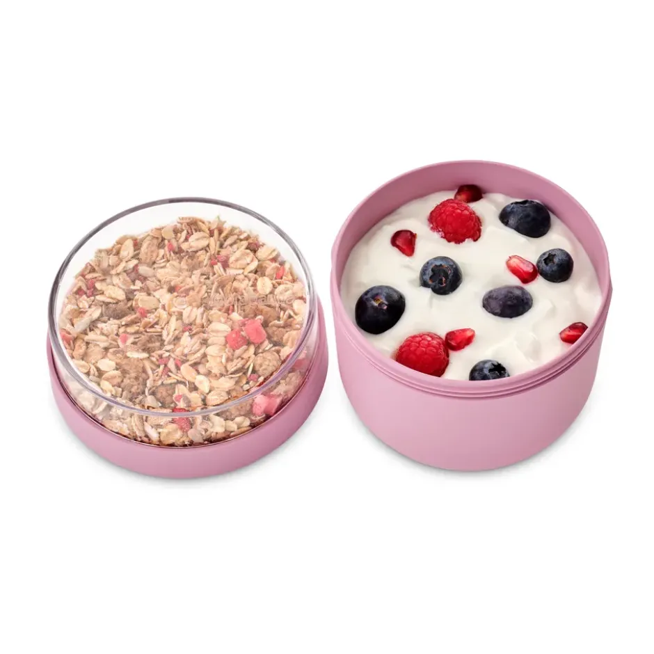 Make & Take frukostskål 0,5 L, Lilac Pink