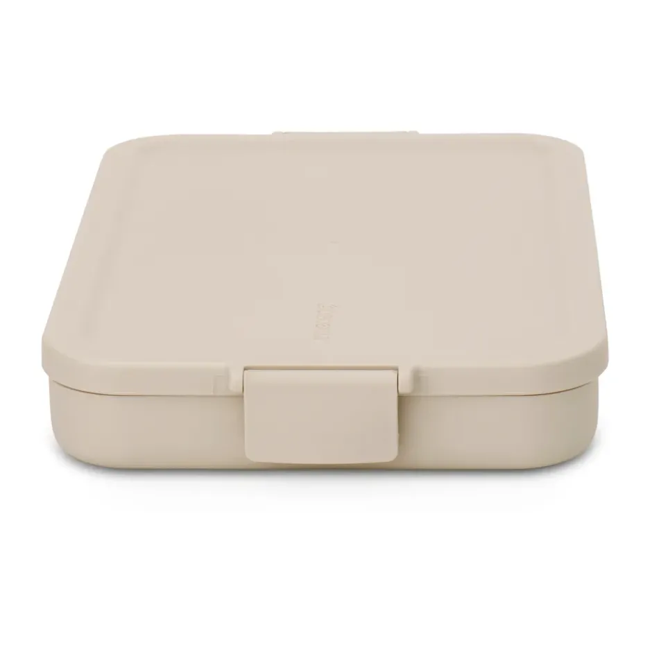 Make & Take matlåda platt, 1,1 L, Soft Beige