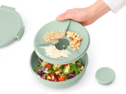 Make & Take salladsskål, 1,3 L, Jade Green