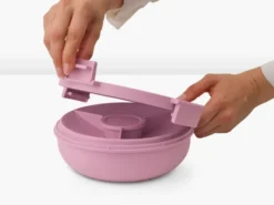 Make & Take salladsskål, 1,3 L, Lilac Pink
