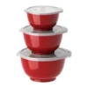 Margrethe miniskålset 3-pack, Röd