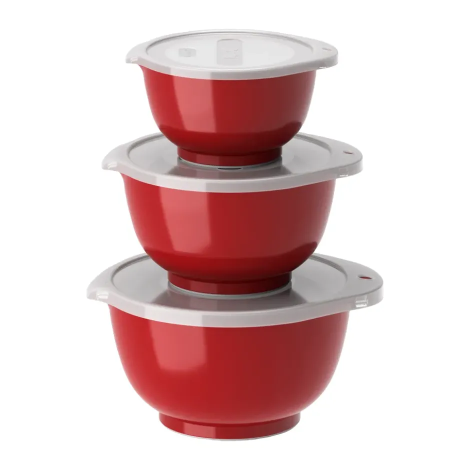 Margrethe miniskålset 3-pack, Röd