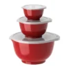 Margrethe skålset 3-pack, Röd