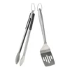 Markus BBQ grillset 2 delar 10x43 cm, Silver