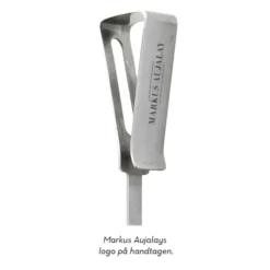 Markus grillspett 8 delar 16x37 cm, Silver