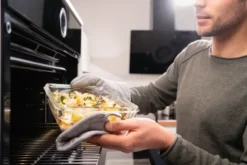 MasterSeal Glas matlåda 3-pack, Röd