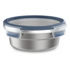 MasterSeal rostfritt stål matlåda rund, 0,7 L