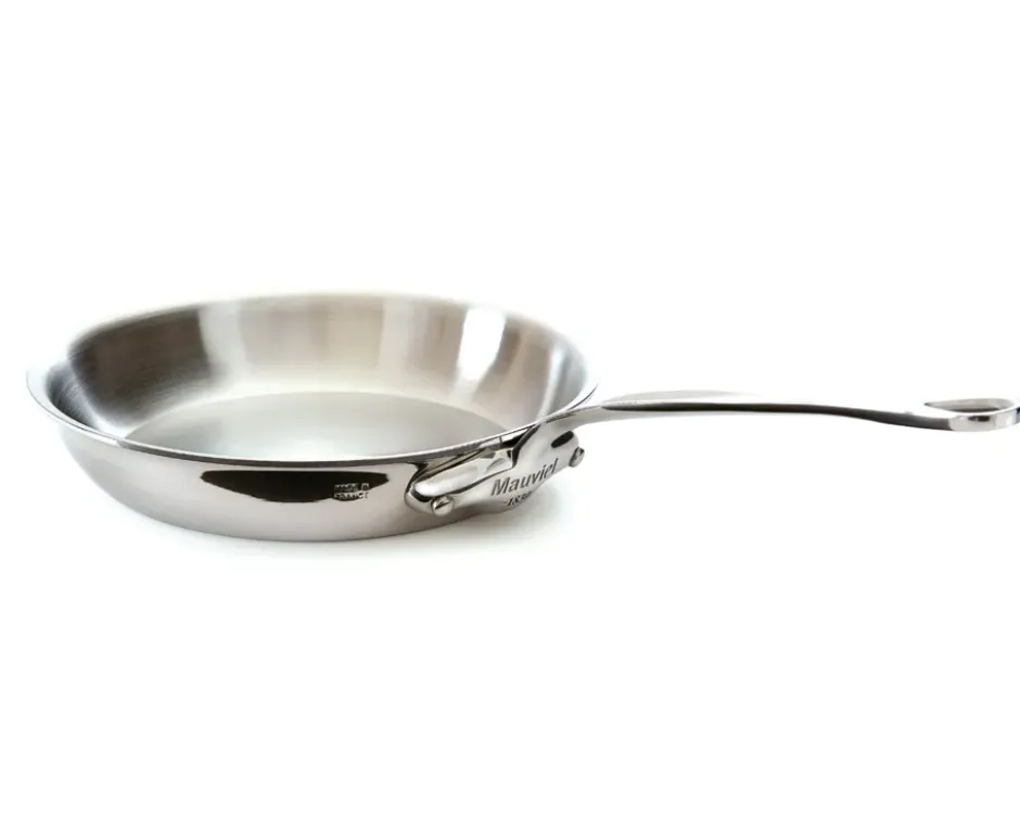 Mauviel Cook Style stekpanna Ø26 cm, Blank stål