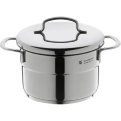 Mini hög gryta med lock 14 cm, Rostfritt stål