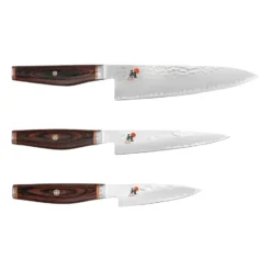 Miyabi Artisan 6000MCT knivset 3 delar, Trä