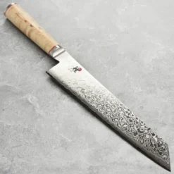 Miyabi Birch 5000MCD kiritsukekniv 24 cm, Damaskusstål-björk