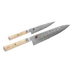 Miyabi Birch 5000MCD knivset 2 delar, Trä