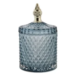 Miya förvaringsburk med lock Ø10,5 cm, Blue