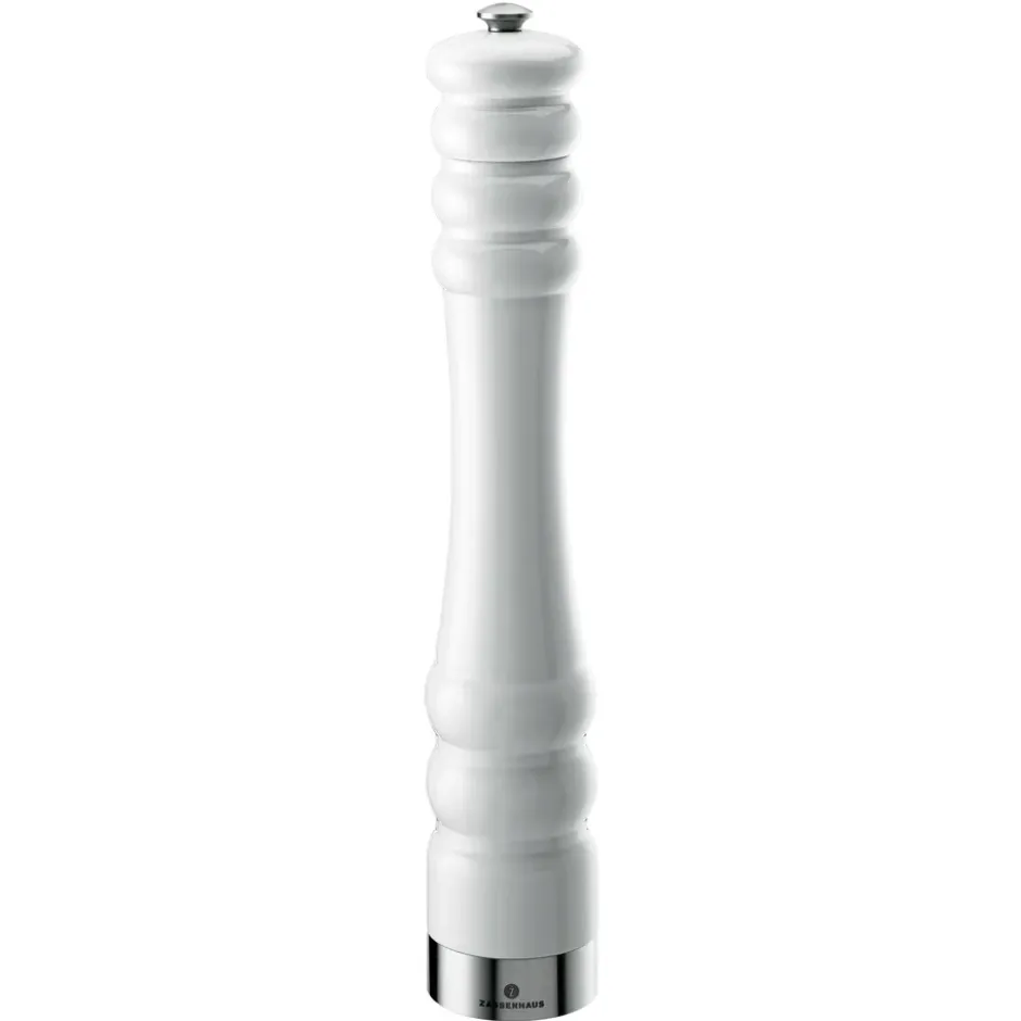 München salt- & pepparkvarn blank vit, 35 cm