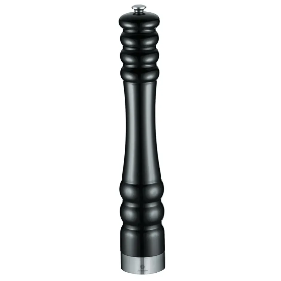 München salt- & pepparkvarn blank svart, 35 cm