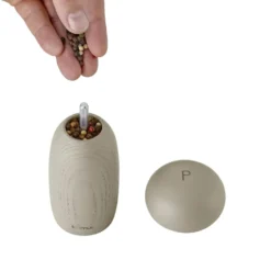 Moli Salt- och pepparkvarsset 13 cm, Moonbeam