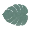 Monstera Leaf Hippo bordstablett L, Pastellgrön