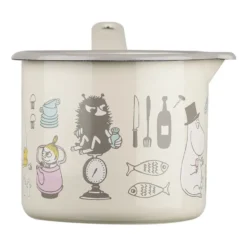 Moomin Bon Appétit kastrull 1,3 liter, Beige