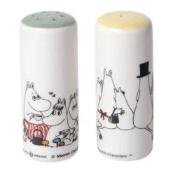Moomin love salt & pepparkar, Vit-multi