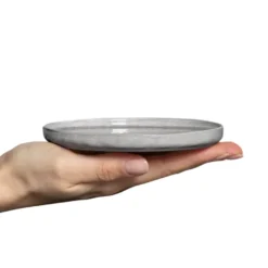 MSY tallrik 13 cm, Grå