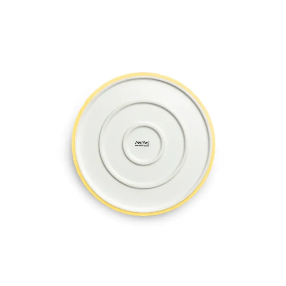 MSY tallrik 20 cm, Gul