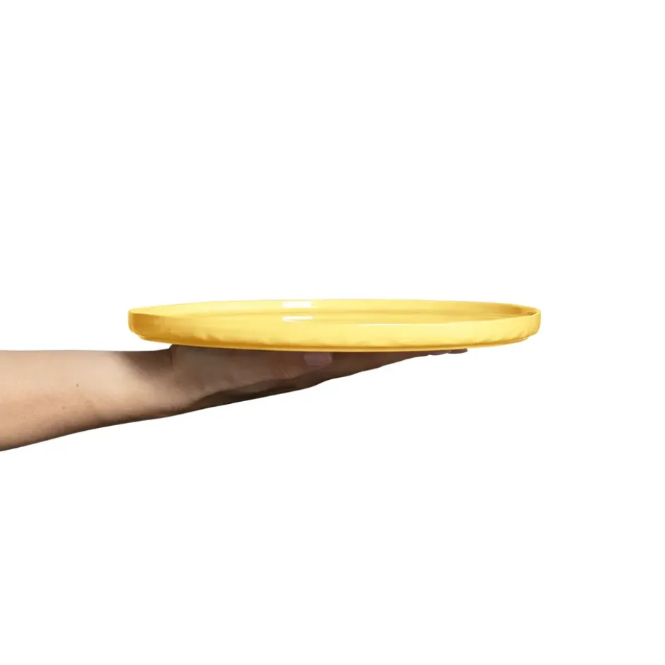 MSY tallrik 25 cm, Gul