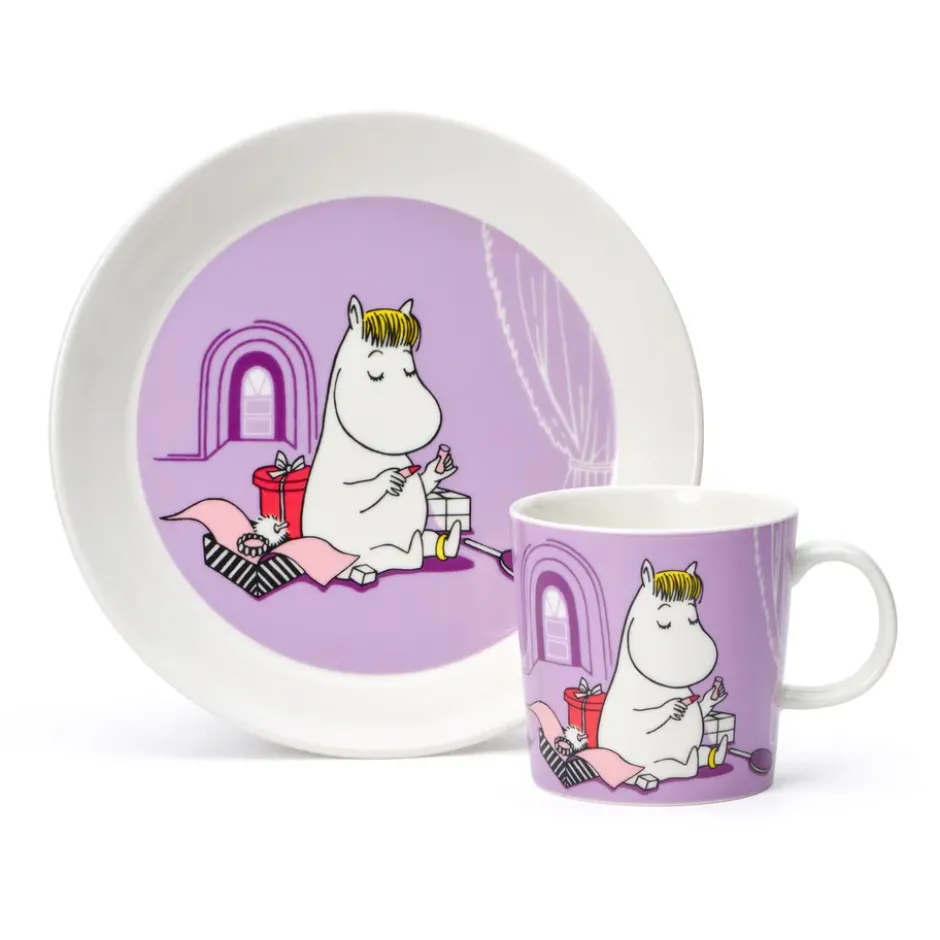 Mumin barnservis, Snorkfröken lila