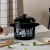 Mumin emaljgryta högt lock 3,5 L, Köket