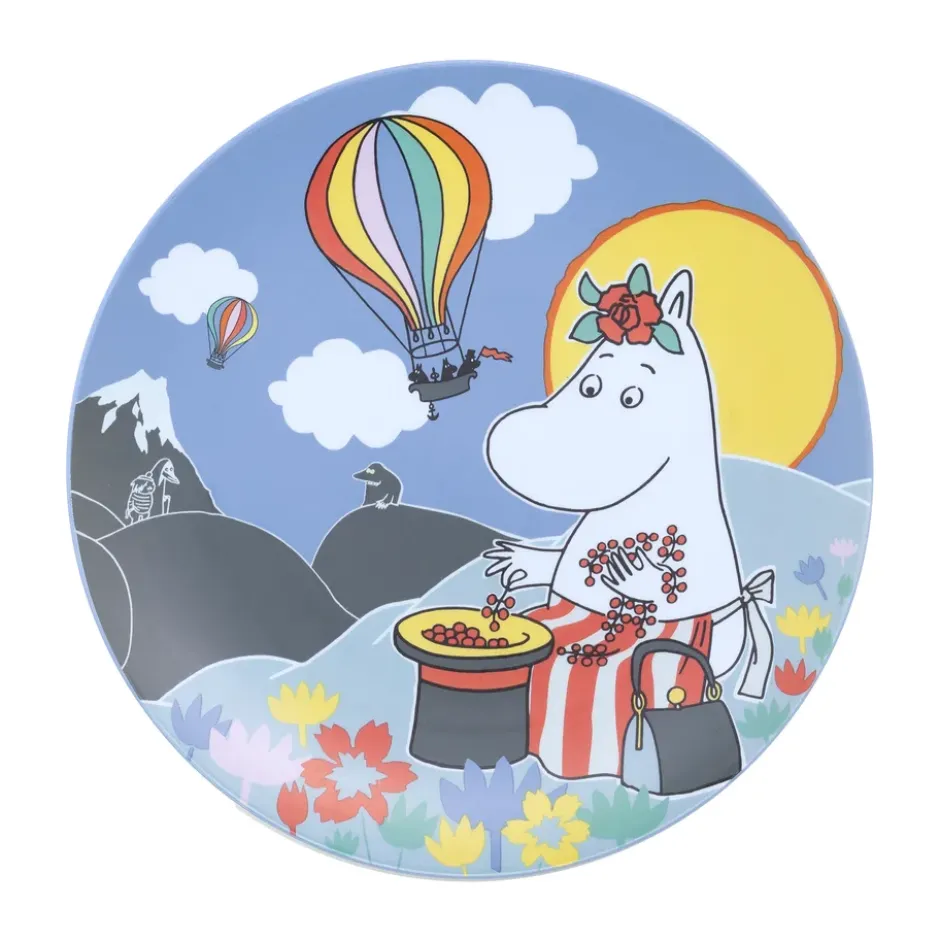 Mumin Festligheter tallrik Ø20 cm, Multi