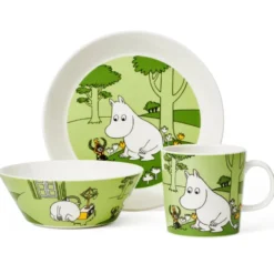 Mumintrollet Muminskål, Gräsgrön