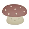 Mushroom bordstablett, Offwhite-red