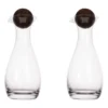 Nature olja/vinägerflaska med korkkula 2-pack 35cl, Klar-mörkbrun