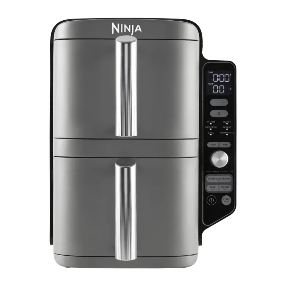 Ninja Air Fryer SL400EU double stack XL 2 lådor 9,5 L, Svart
