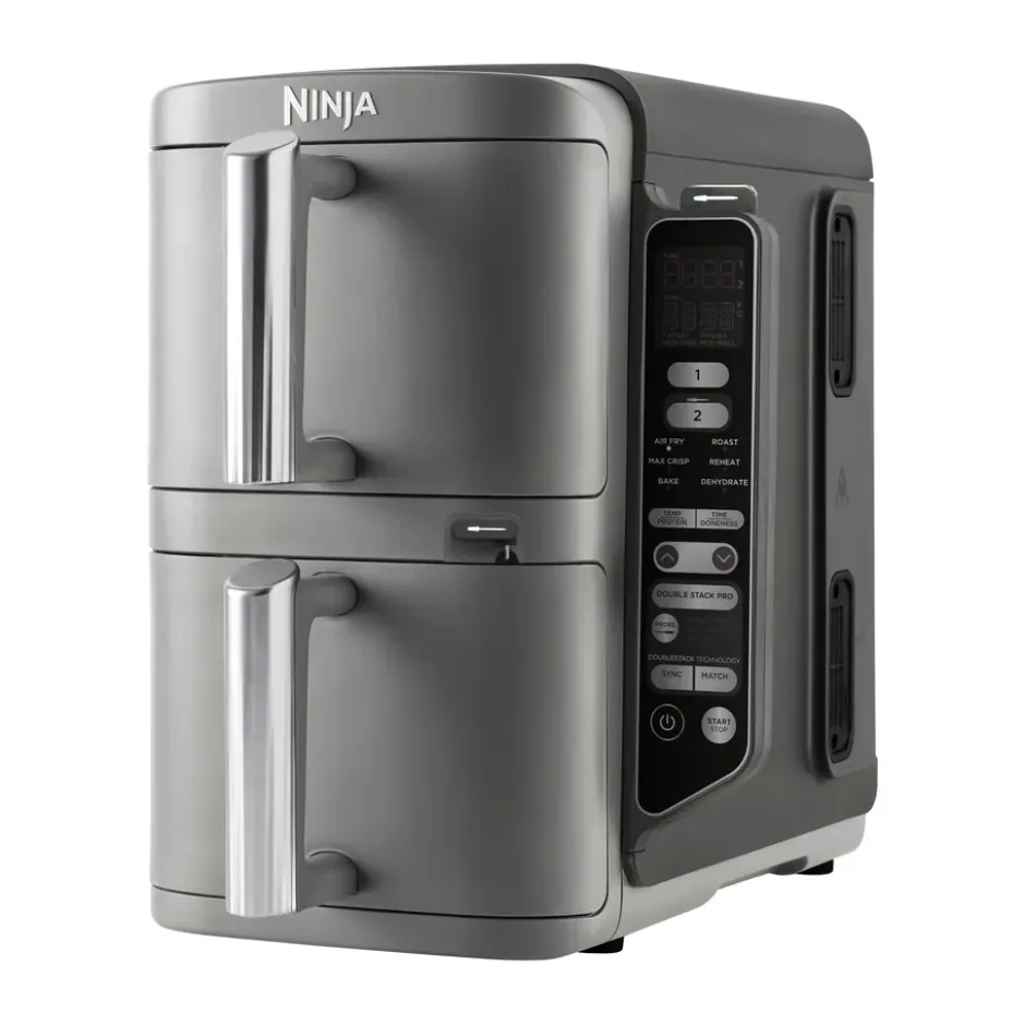 Ninja Air Fryer SL451EU stacked dual zone XL 9,5 L, Svart